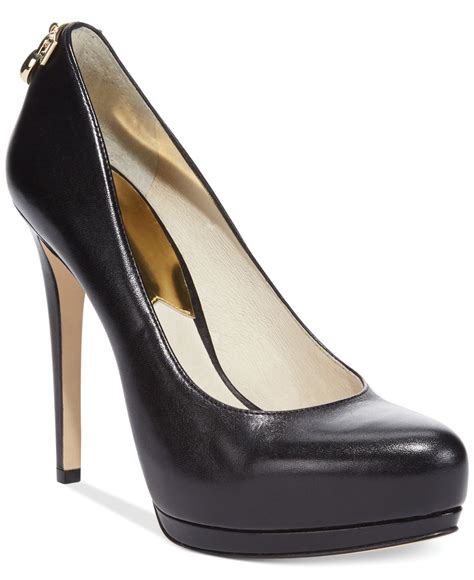 michael kors heel pumps